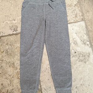 Beyond Yoga Spacedye Midi Legging with Pockets Heather Gray